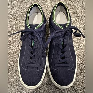 Rothy’s Size 7 Lace Up Sneaker in Navy
